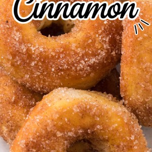 Air Fryer Cinnamon Donuts recipe by Cheerful Cook.