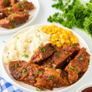 Slow Cooker Country Style Pork Ribs recipe by Cheerful Cook.