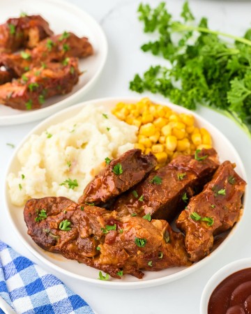 Slow Cooker Country Style Pork Ribs recipe by Cheerful Cook.