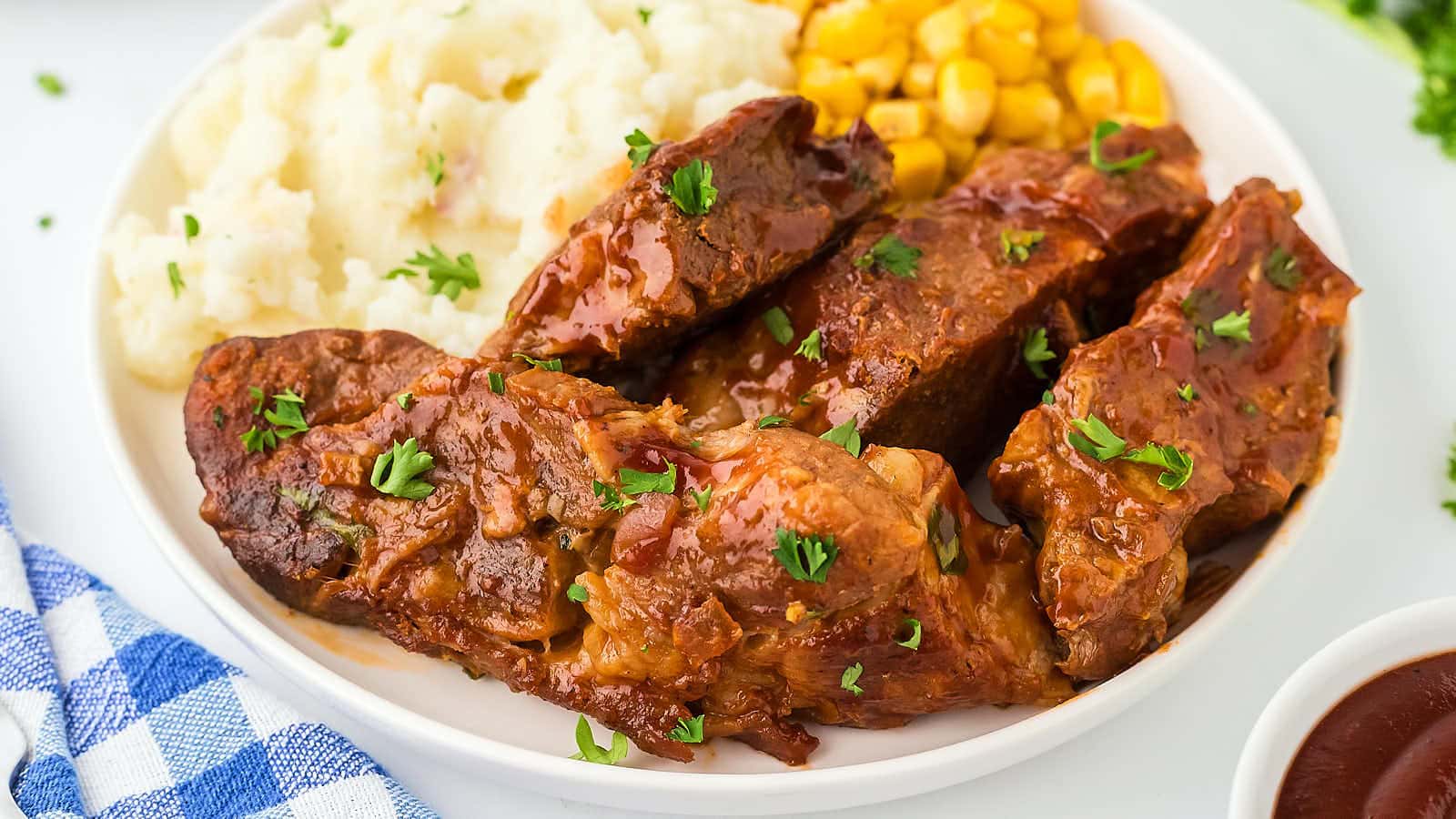 Slow Cooker Country Style Ribs recipe by Cheerful Cook.