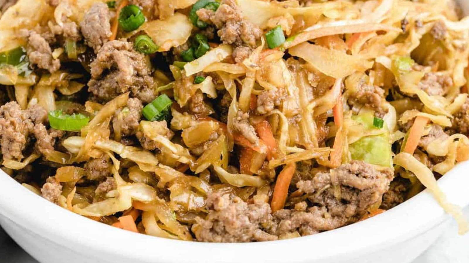 Egg Roll in a Bowl recipe by Princess Pinky Girl.