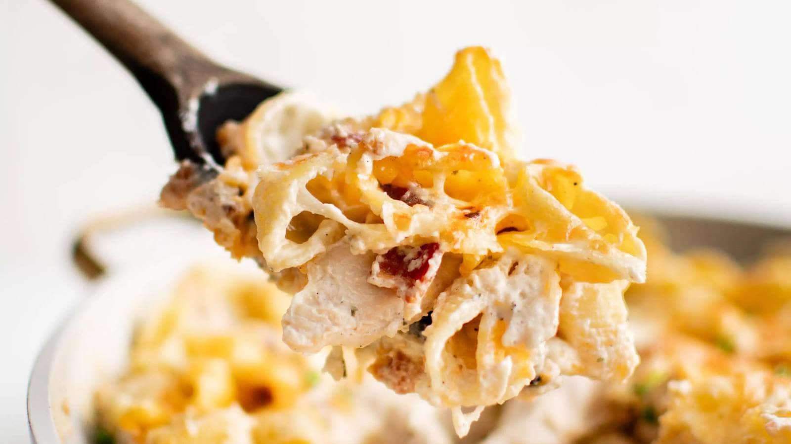 Crack Chicken Casserole recipe by The Forked Spoon.