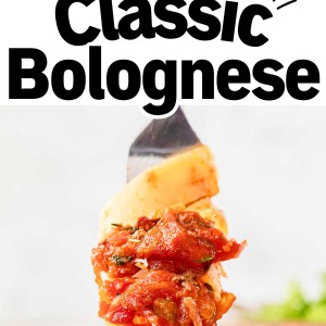 Made from scratch Bolognese recipe by Cheerful Cook.