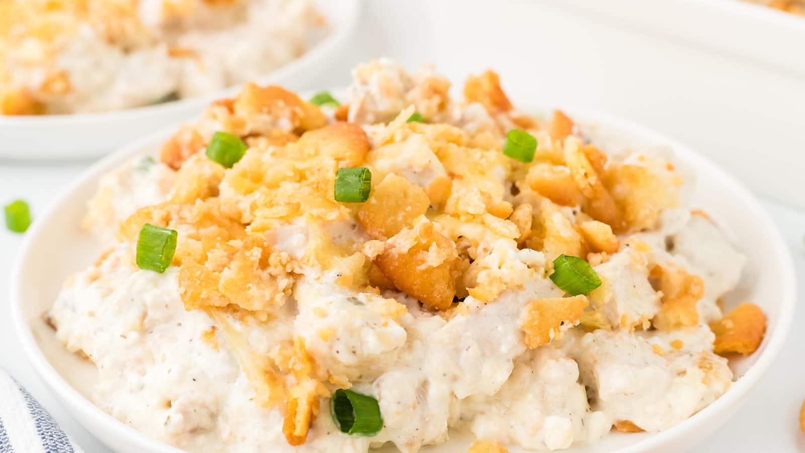 Million Dollar Chicken Casserole recipe by Cheerful Cook.