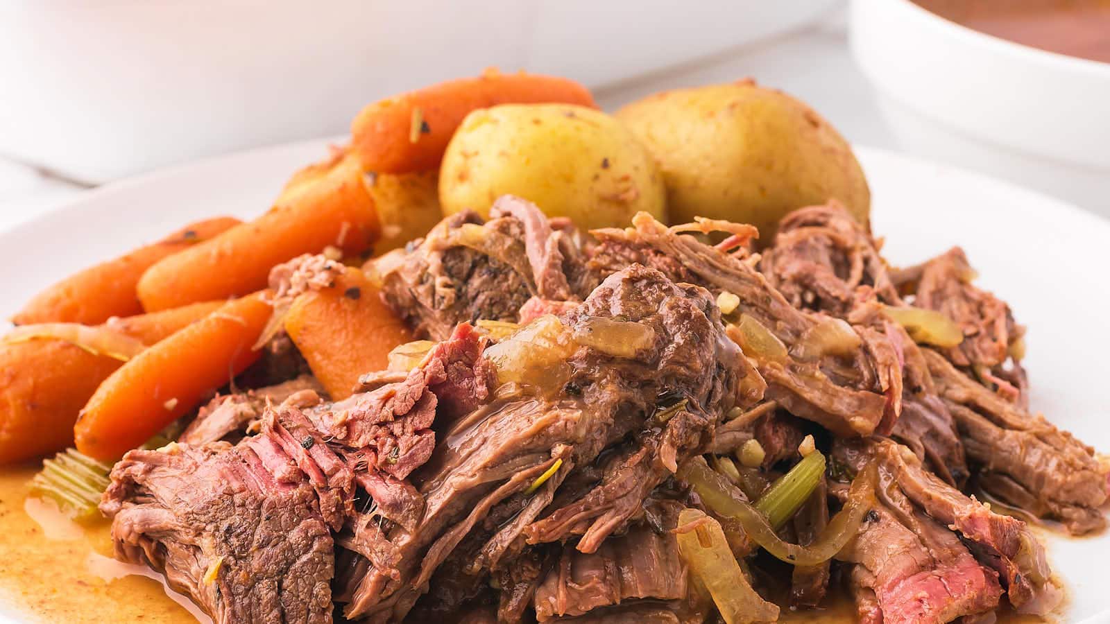 Slow Cooker Sirloin Tip Roast - Easy & Flavorful - Cheerful Cook
