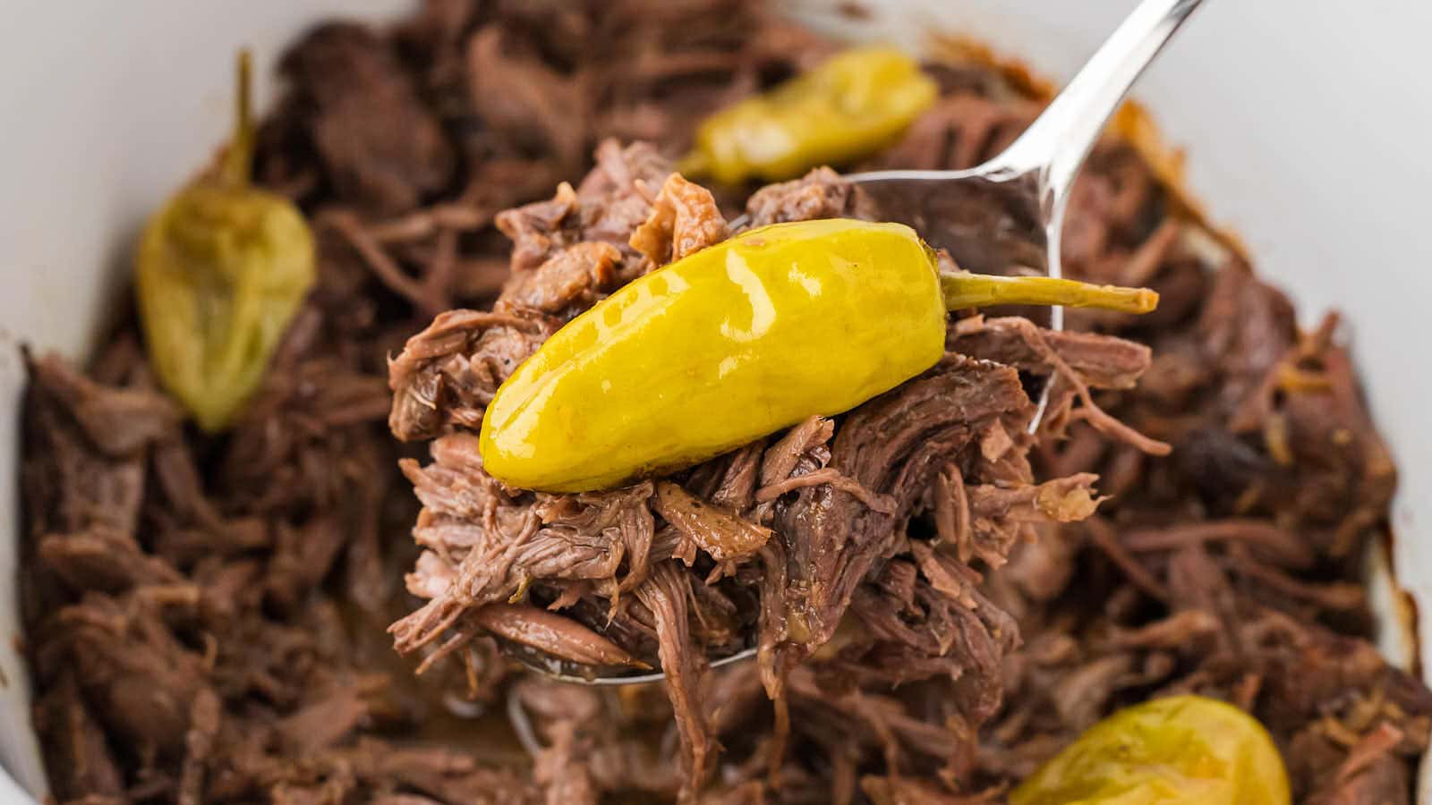 Mississippi Pot Roast recipe by Cheerful Cook.