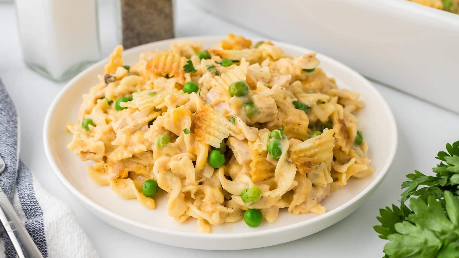 Tuna Casserole recipe by Cheerful Cook.
