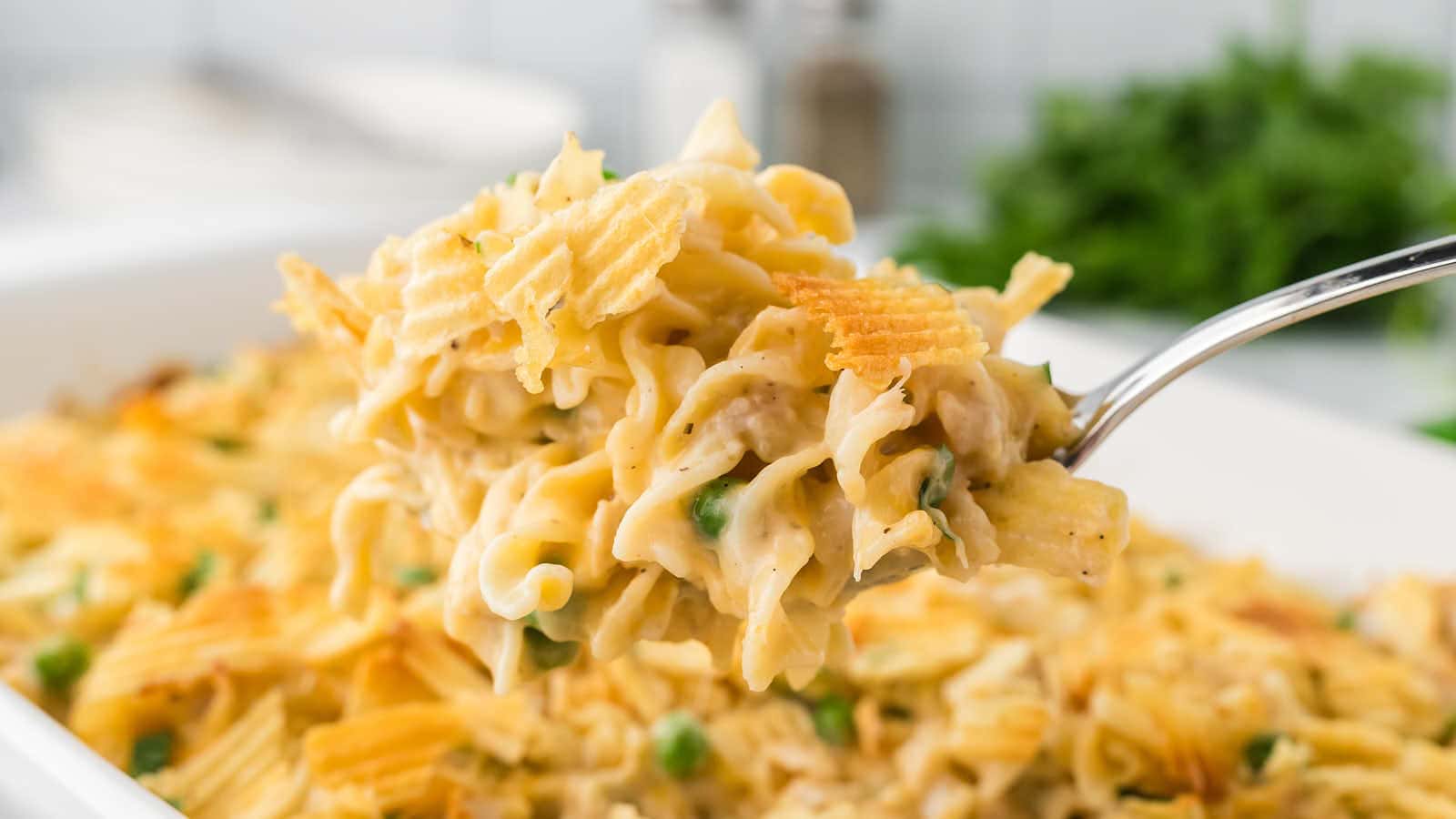 Tuna Casserole recipe by Cheerful Cook.