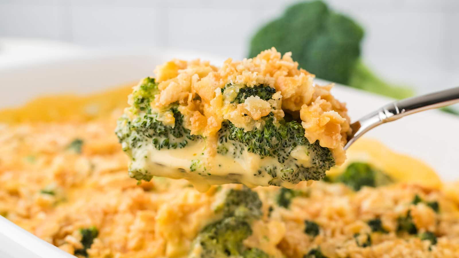 Broccoli Casserole recipe by Cheerful Cook.