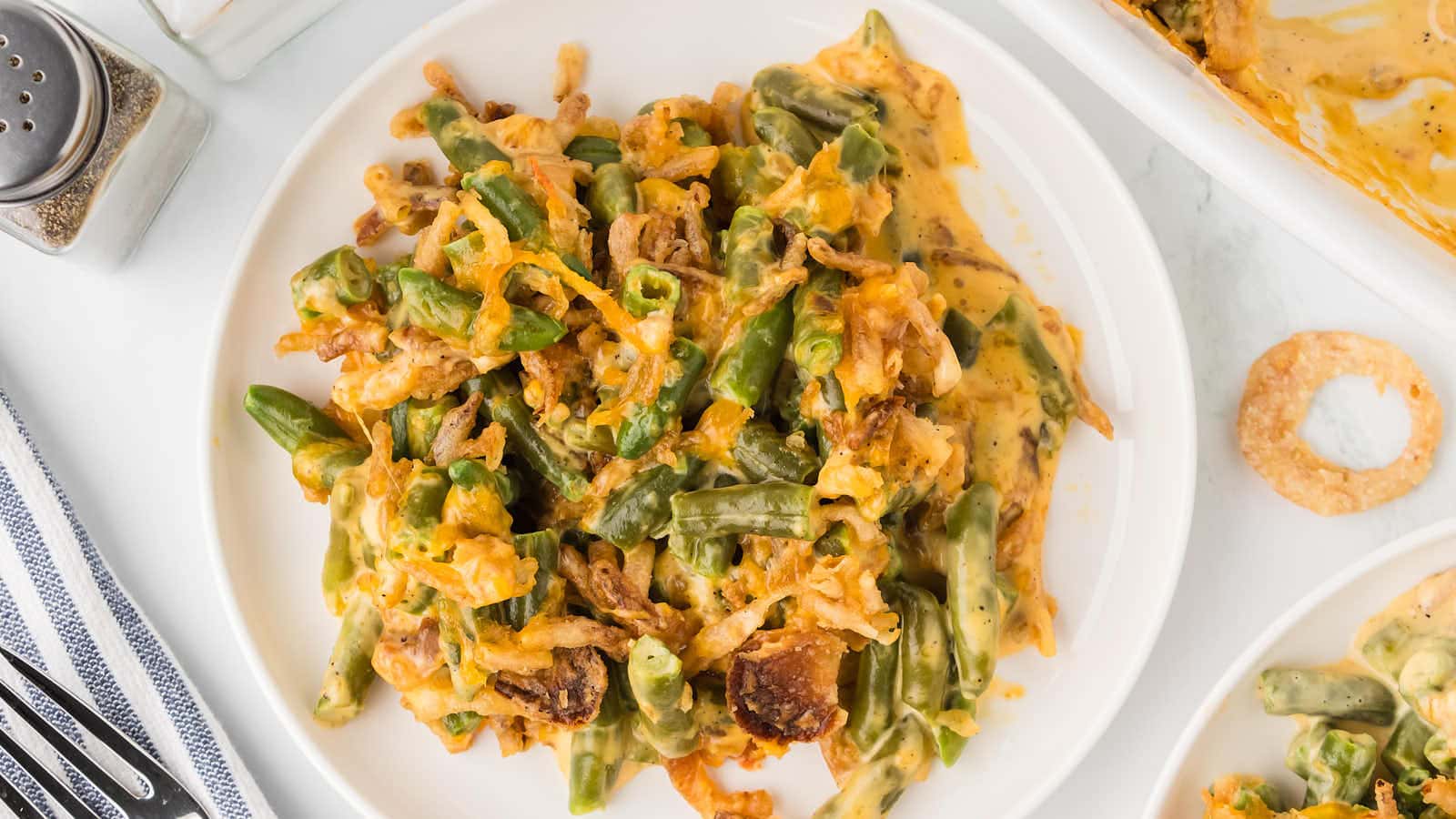 Green Bean Casserole recipe by Cheerful Cook.
