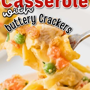 Chicken and Noodle Casserole recipe by Cheerful Cook.