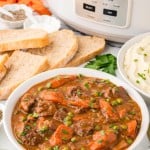 Crockpot Beef Stew recipe by Cheerful Cook.