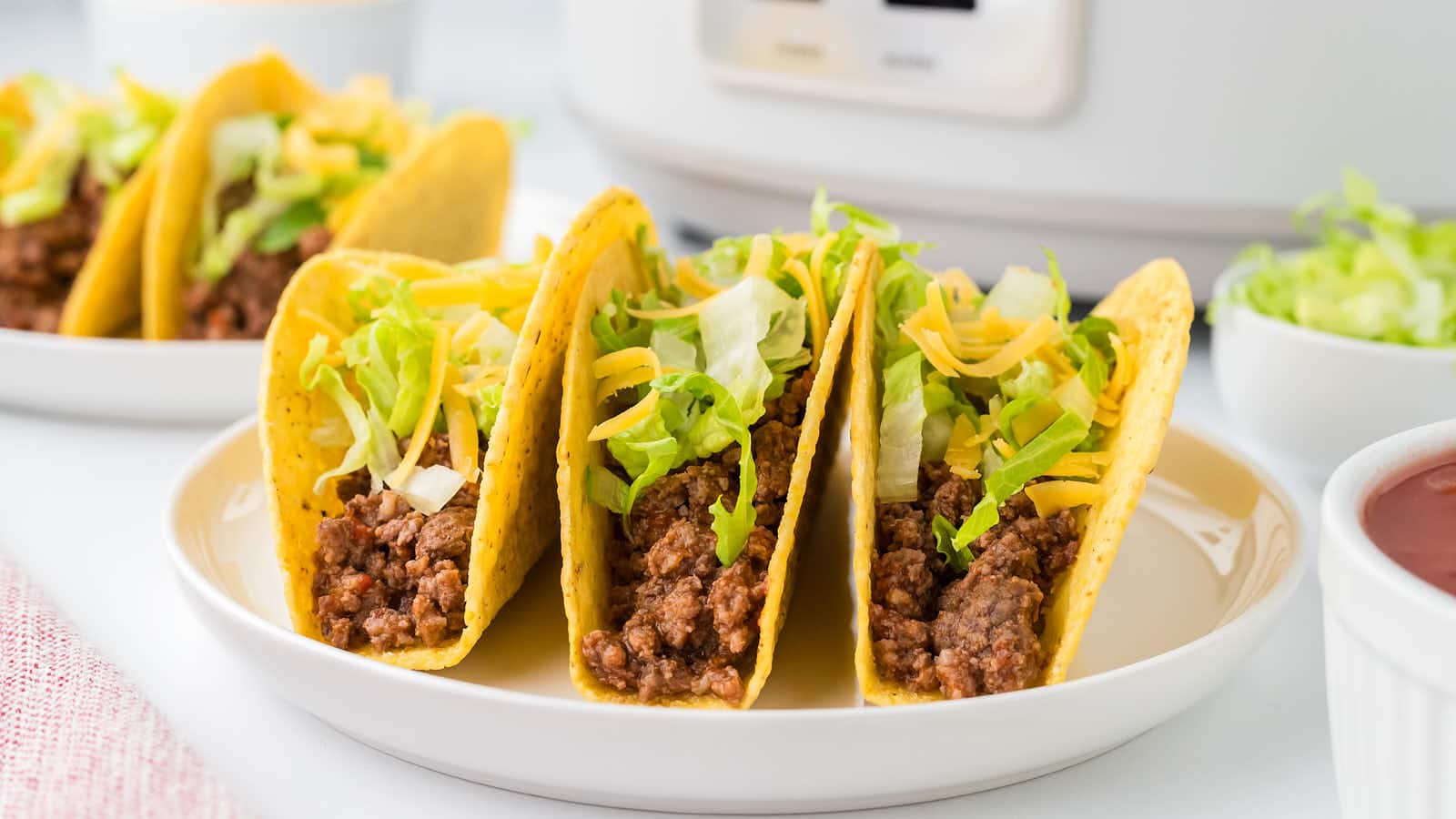 Crockpot Taco Meat recipe by Cheerful Cook.
