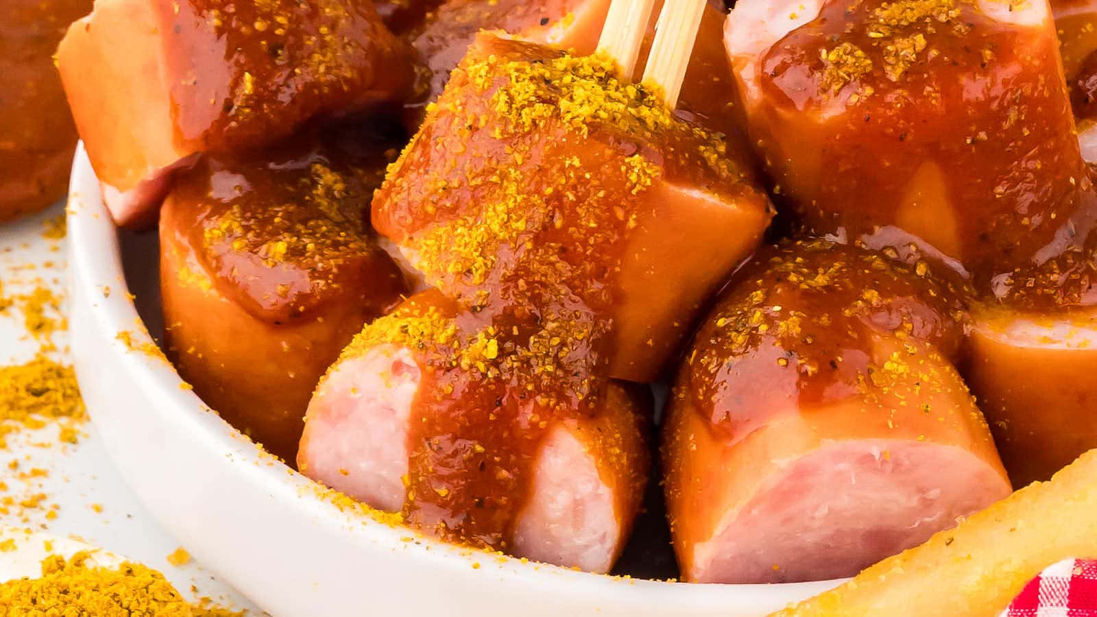 German Currywurst recipe by Cheerful Cook.