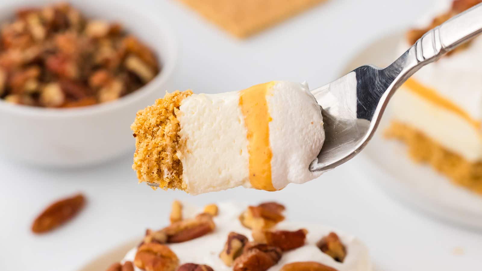 No-Bake Pumpkin Delight recipe by Cheerful Cook.