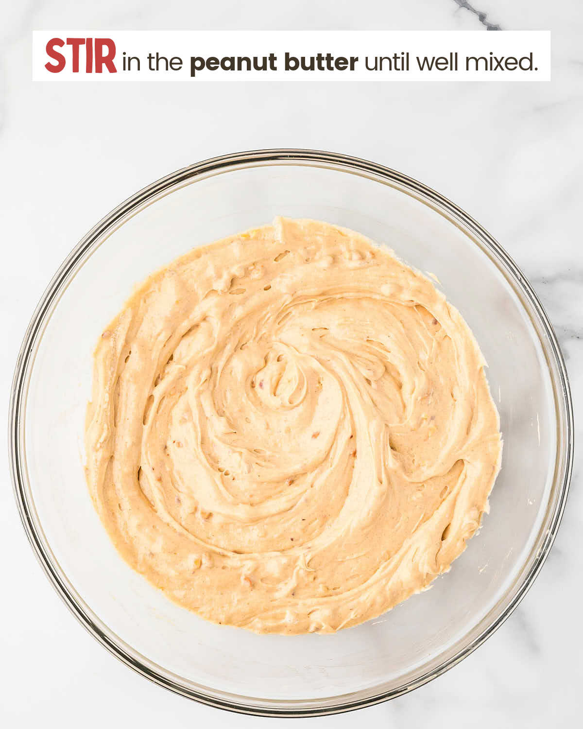 Cookie batter in a bowl.