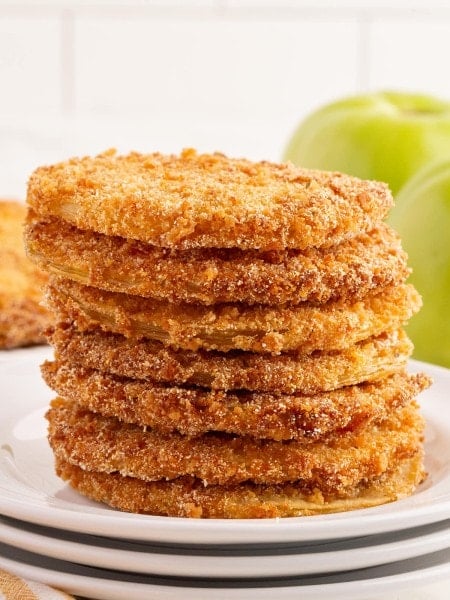 A stack of Fried Green Tomatoes.