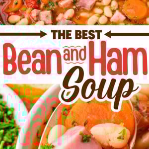 Ham and Bean Soup recipe by Cheerful Cook.