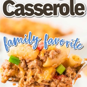 Hamburger Casserole recipe by Cheerful Cook.