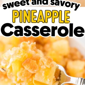 Pineapple Casserole recipe by Cheerful Cook.