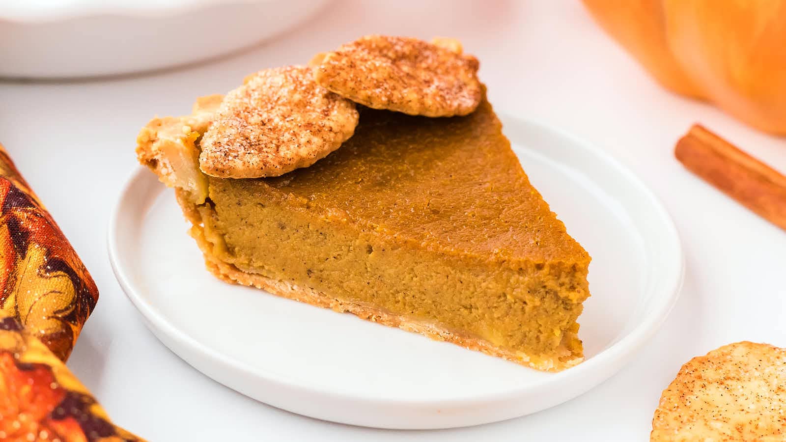 Pumpkin Pie recipe by Cheerful Cook.