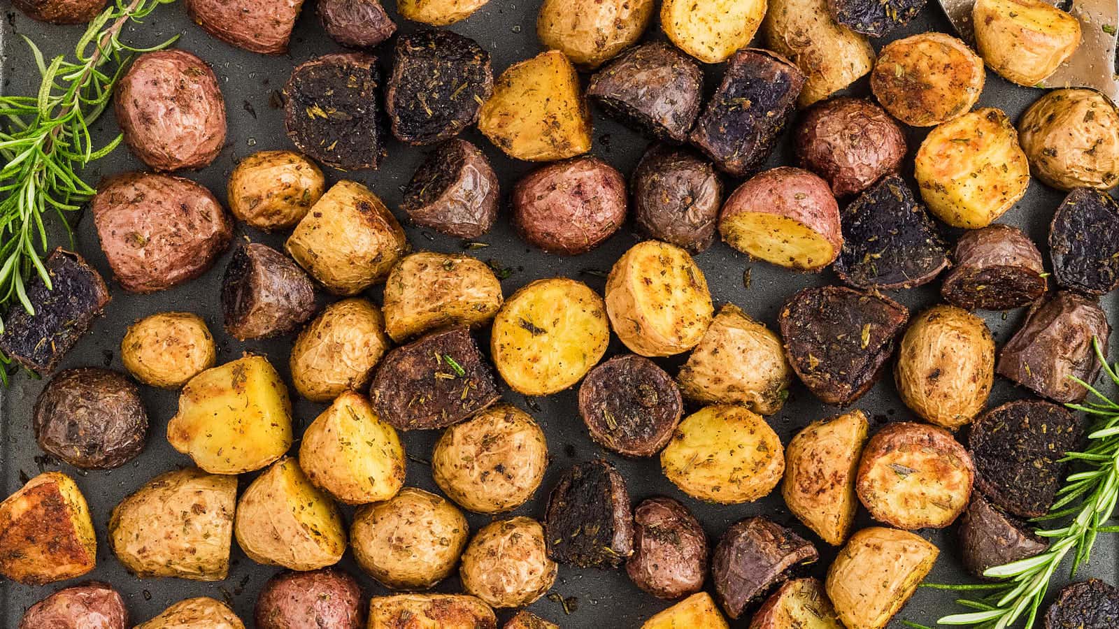 Rosemary Roasted Potatoes recipe by Cheerful Cook.