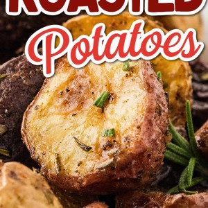 Rosemary Roasted Potatoes recipe by Cheerful Cook.