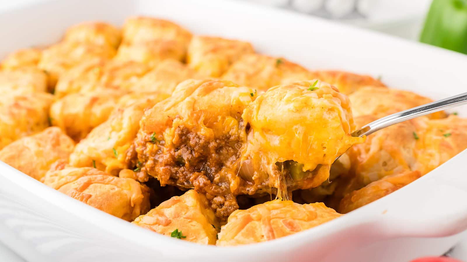 Sloppy Joe Casserole recipe by Cheerful Cook.
