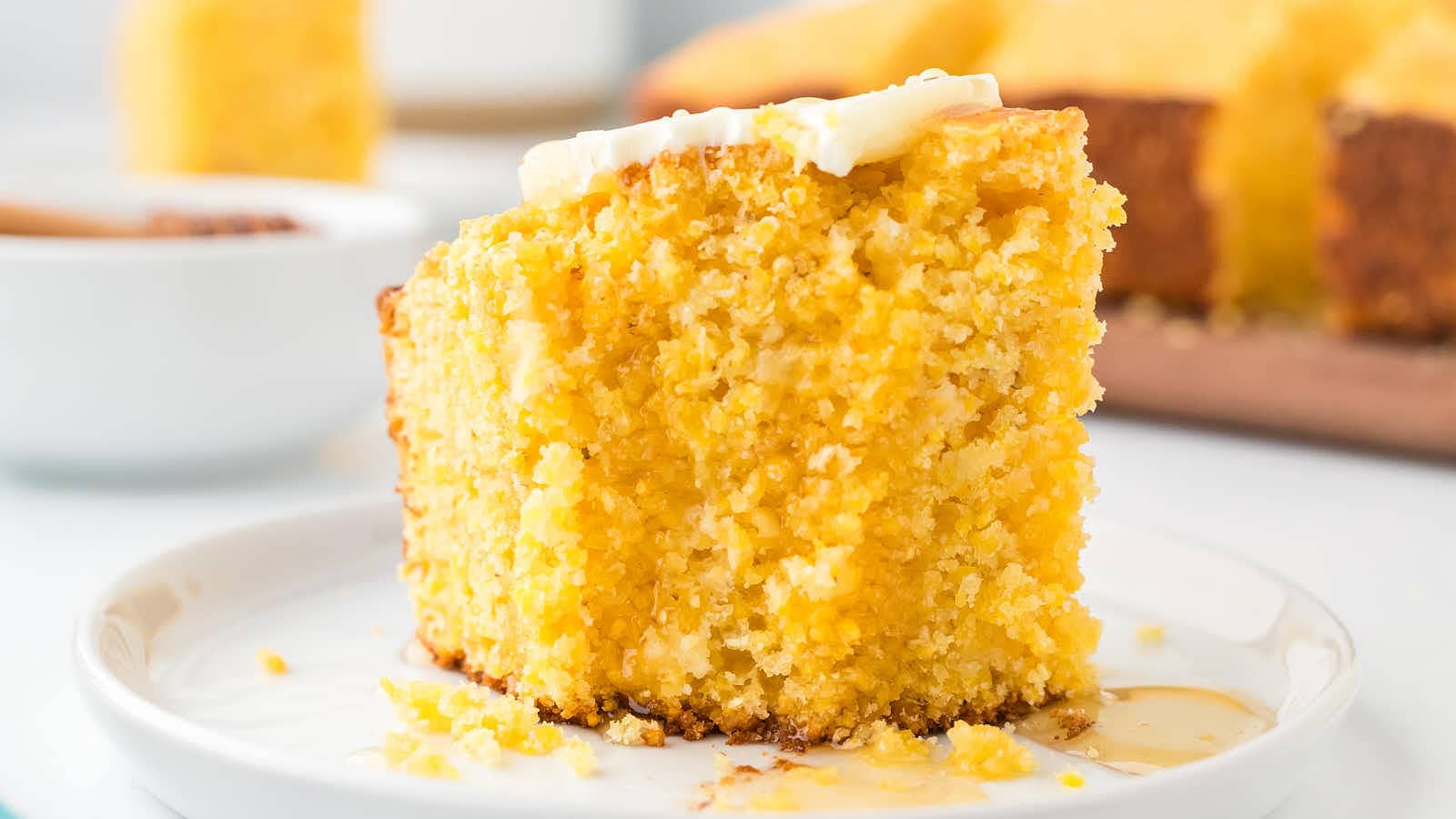 Cornbread recipe by Cheerful Cook.