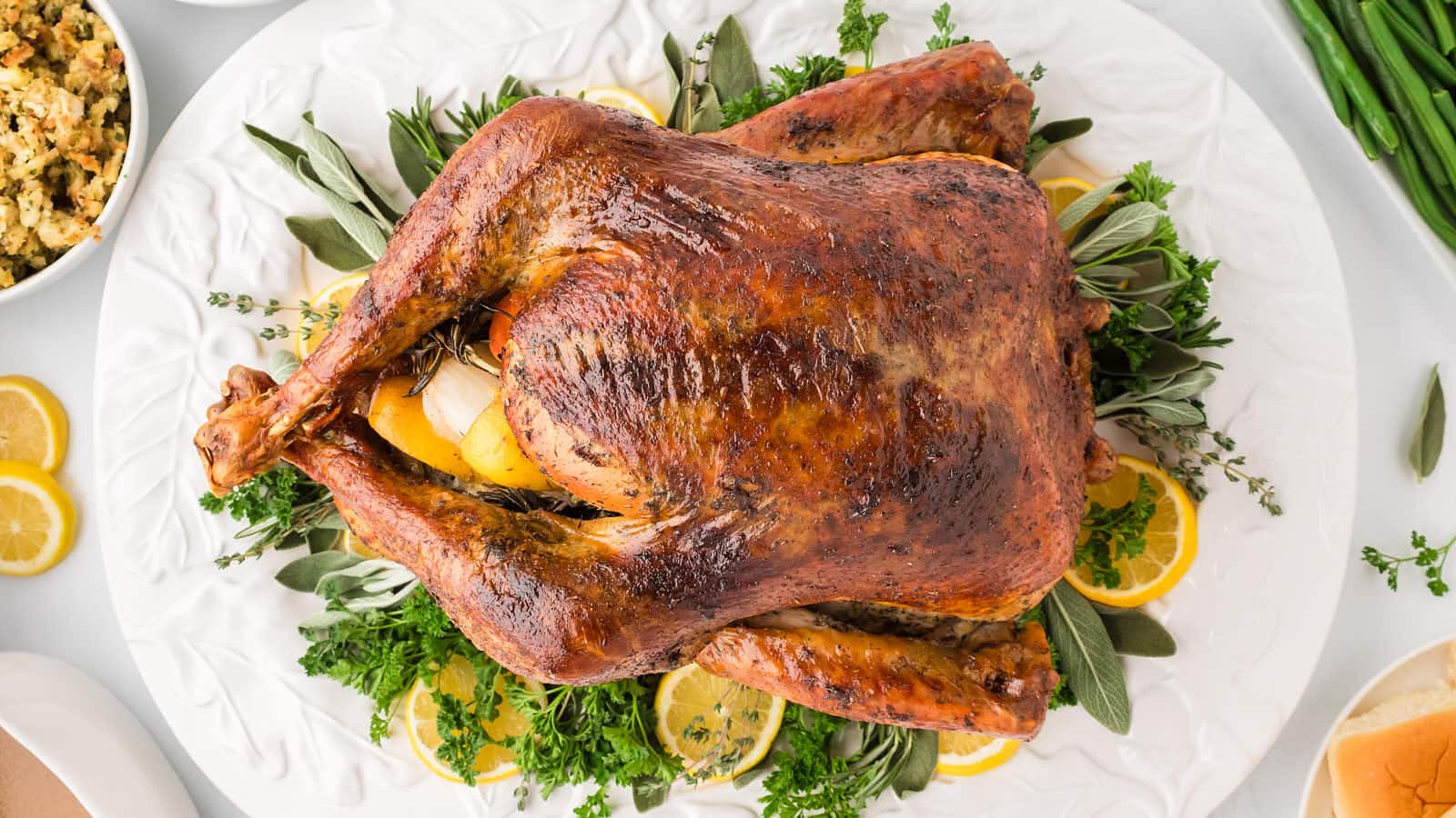 Thanksgiving Turkey recipe by Cheerful Cook.