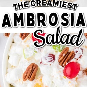 Ambrosia Salad recipe by Cheerful Cook.