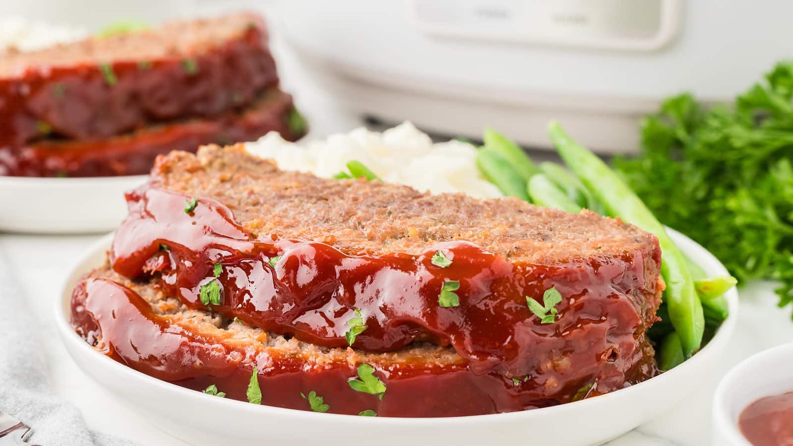 Crockpot Meatloaf recipe by Cheerful Cook.