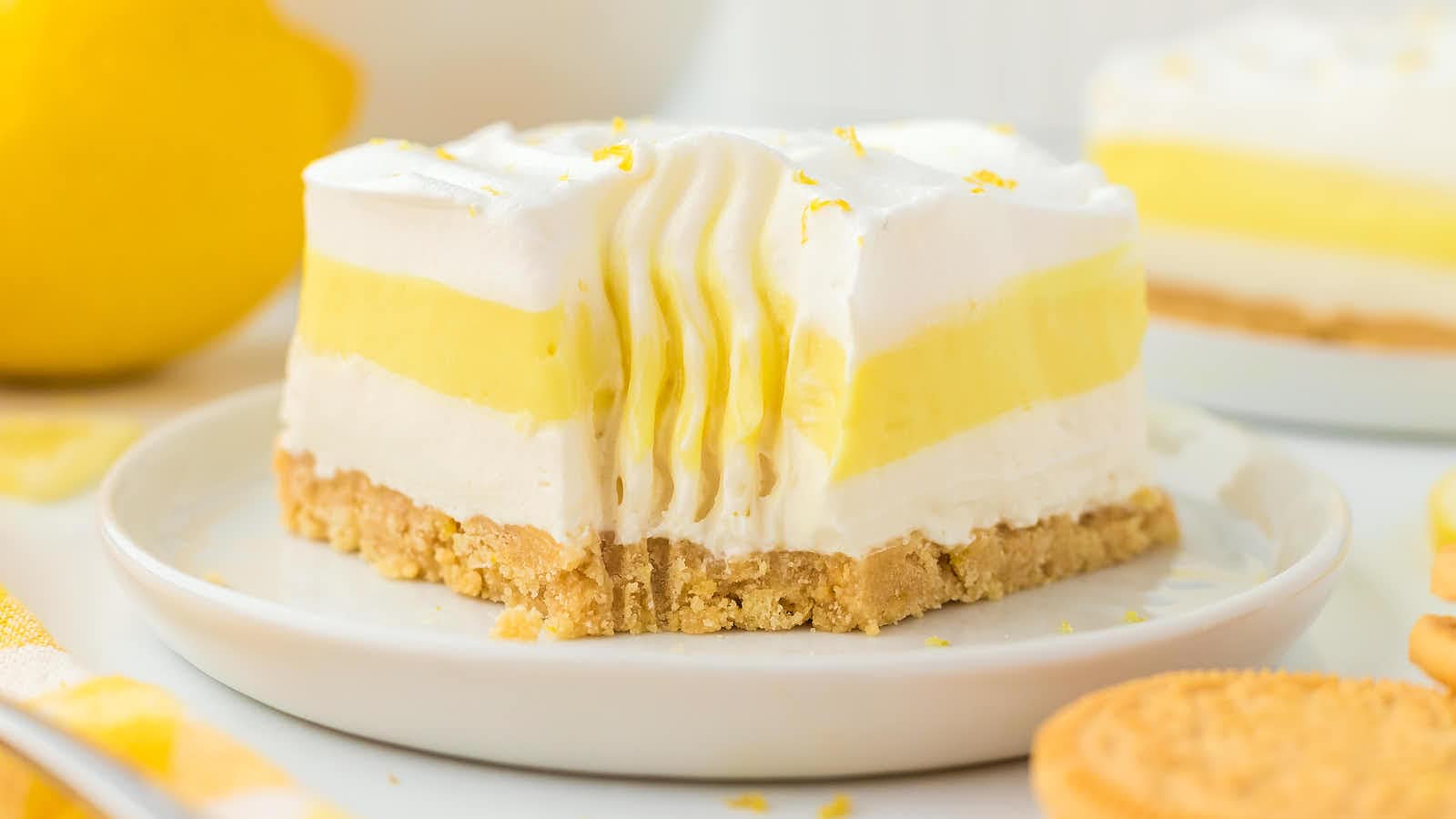 Lemon Lush recipe by Cheerful Cook.