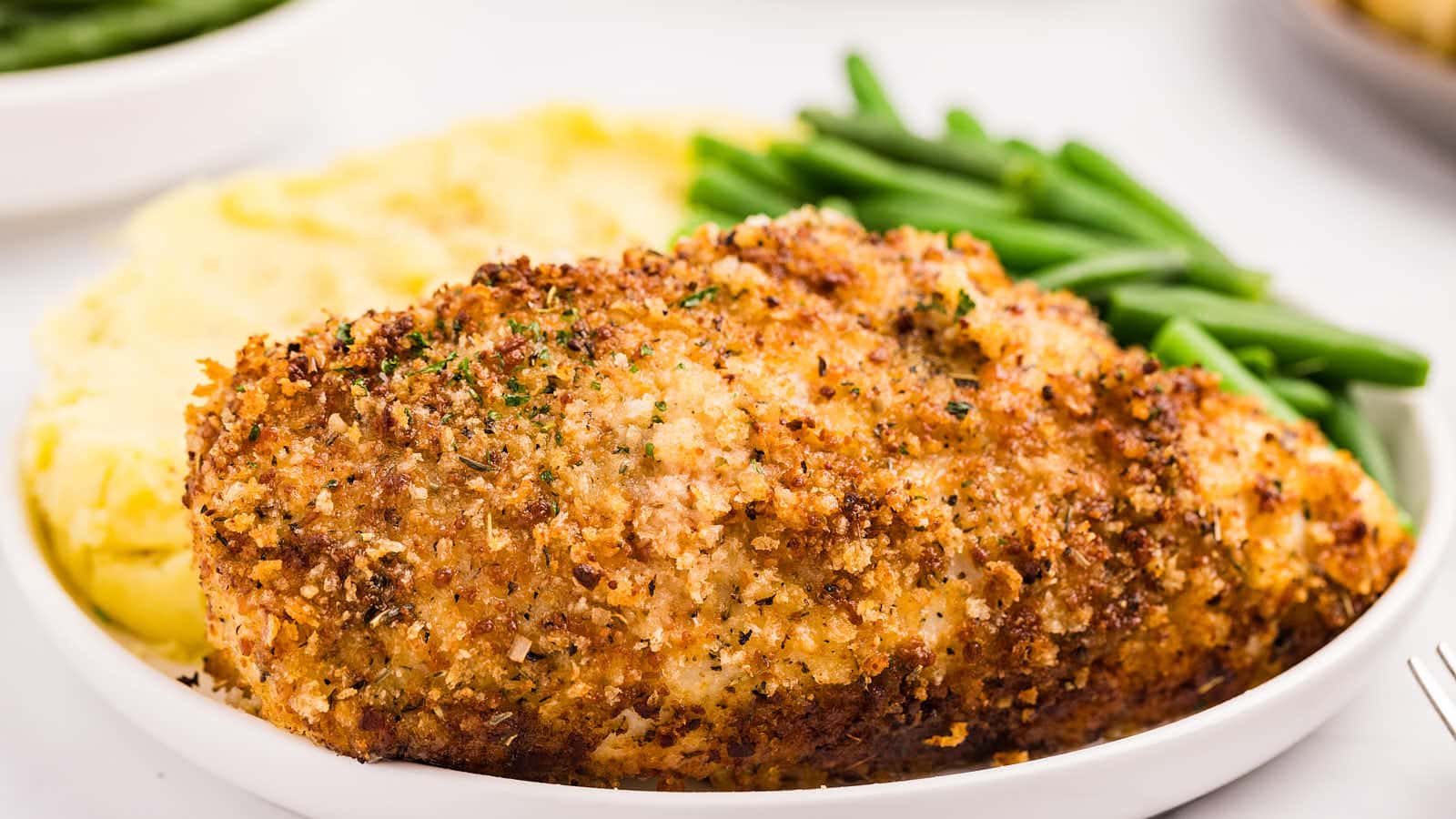 Parmesan Crusted Chicken recipe by Cheerful Cook.