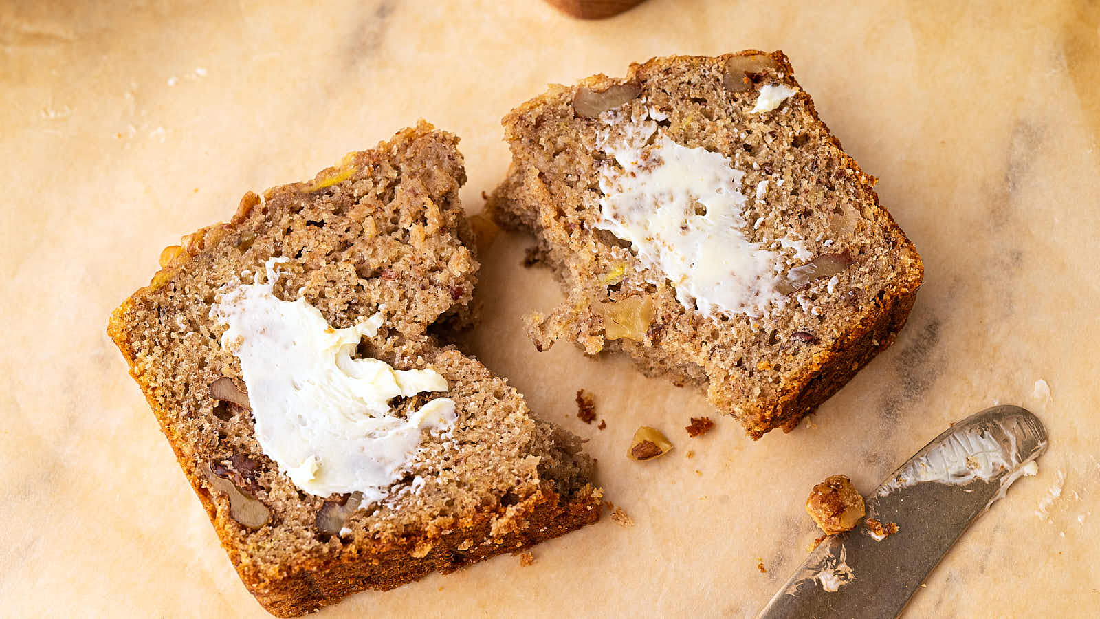Sourdough Banana Bread recipe by Cheerful Cook.