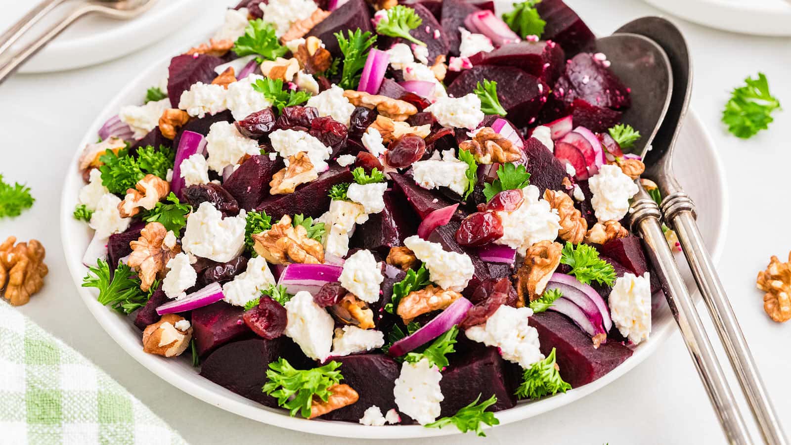 Beet Salad recipe by Cheerful Cook.