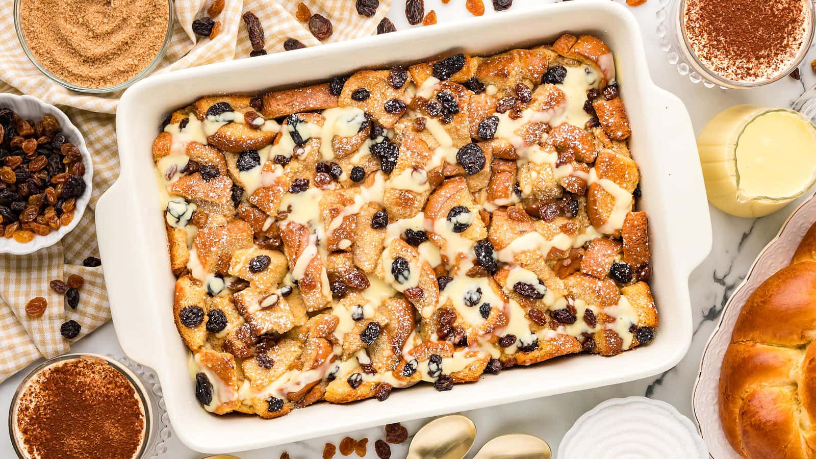 Bread Pudding recipe by Cheerful Cook.