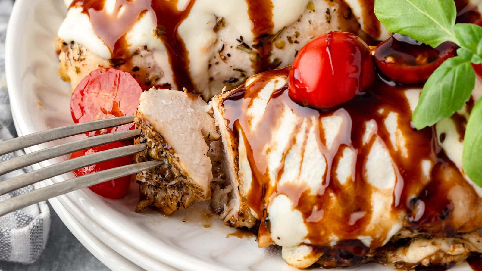 Chicken Caprese recipe by Cheerful Cook.