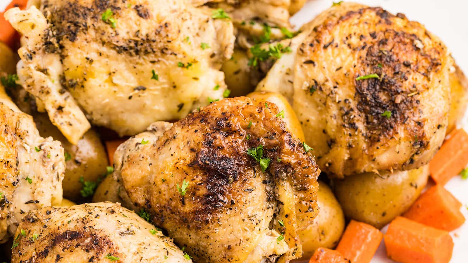 Crockpot Chicken and Potatoes recipe by Cheerful Cook.