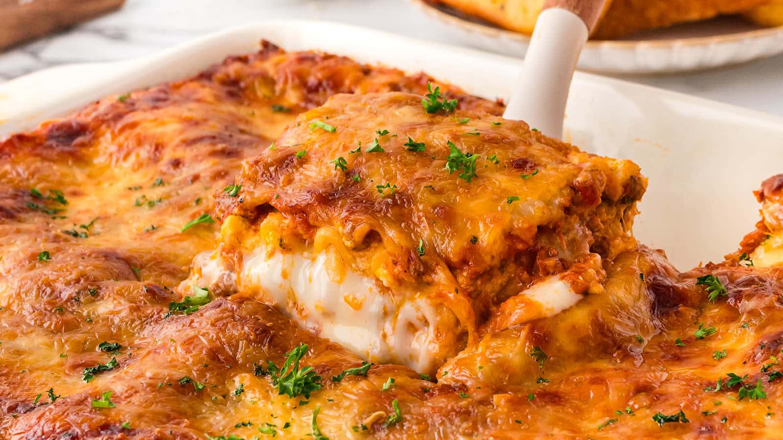 Lasagna recipe by Cheerful Cook.
