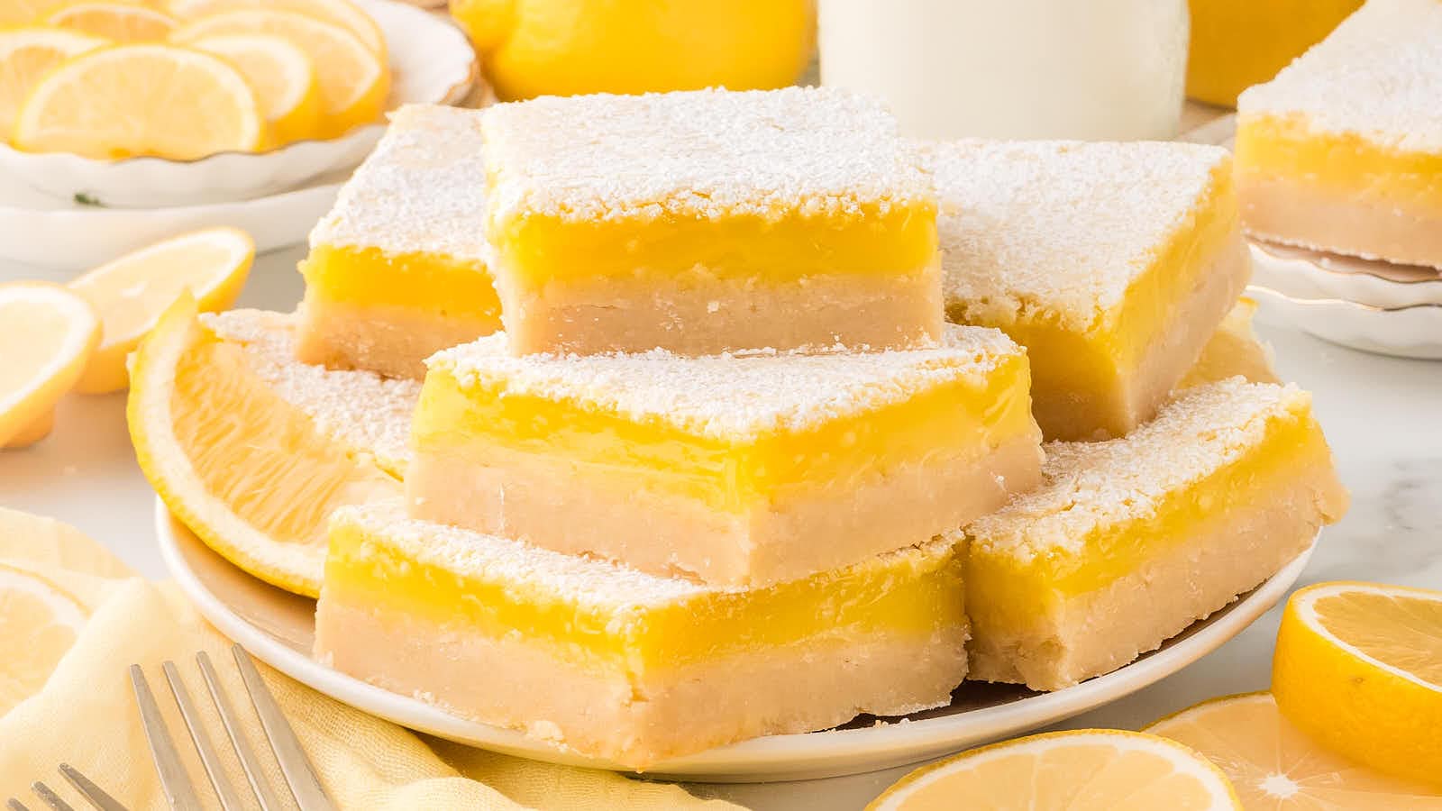 Lemon Bars recipe by Cheerful Cook.