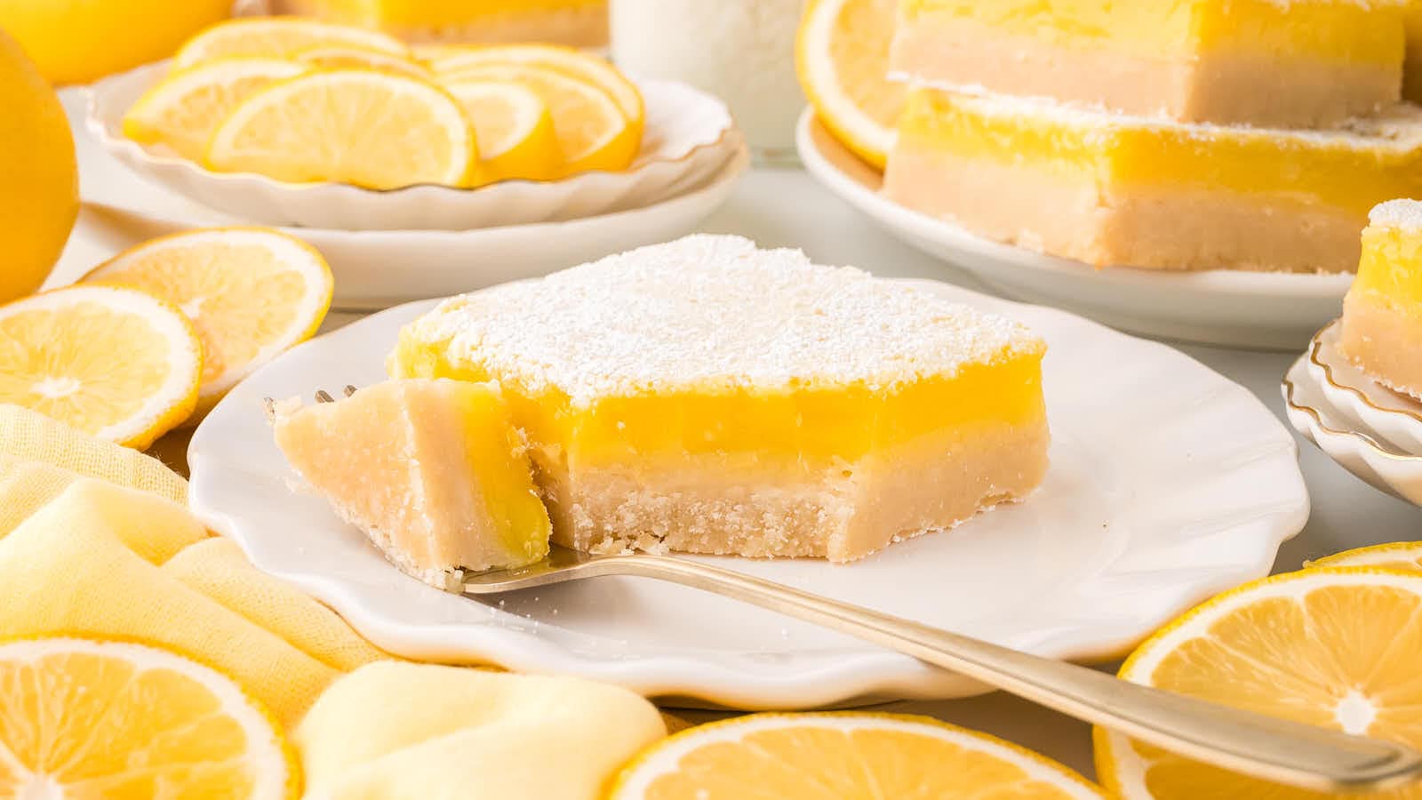Lemon Bars recipe by Cheerful Cook.