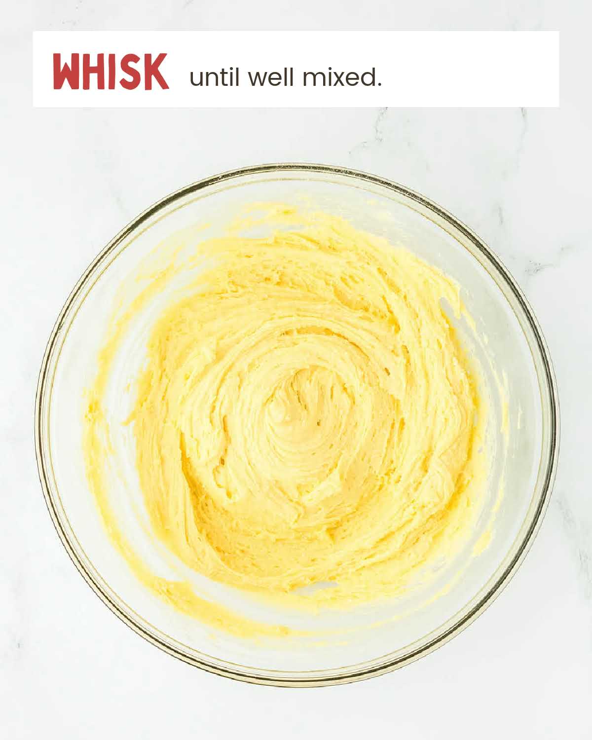 Cake mix, heavy cream, and melted in a bowl.