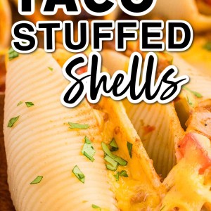 Taco Stuffed Shells recipe by Cheerful Cook.