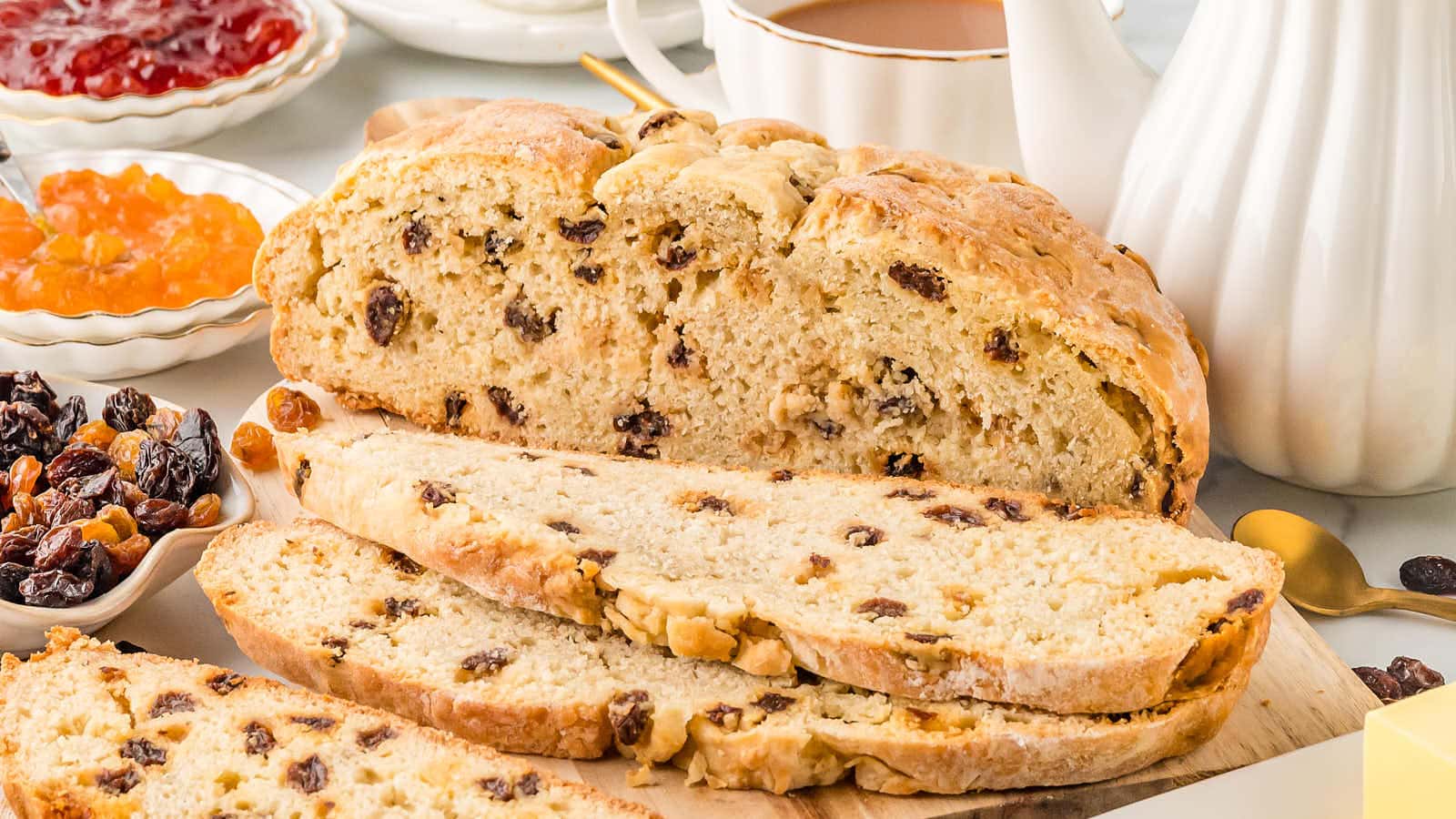 Irish Soda Bread recipe by Cheerful Cook.