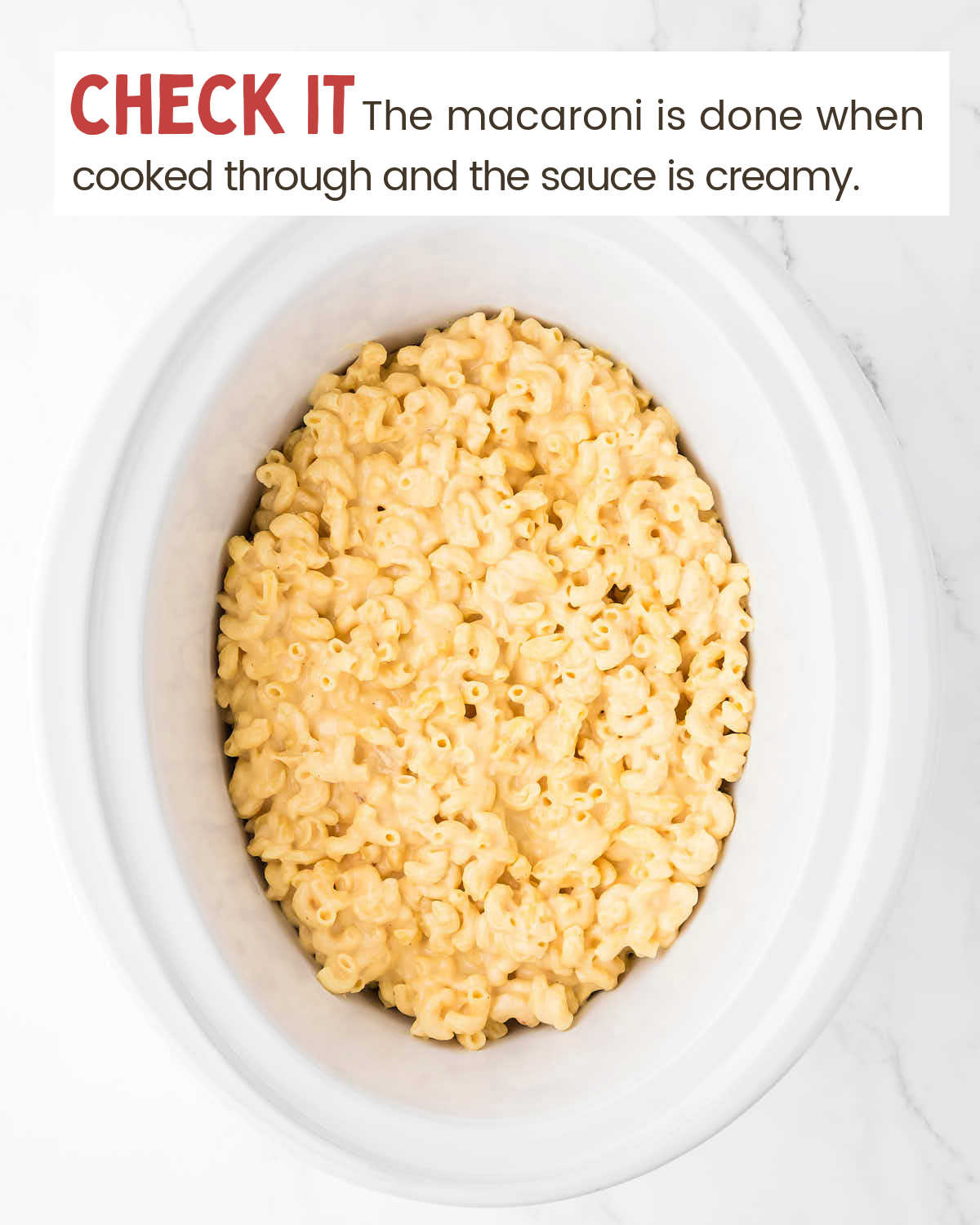 Crockpot mac and cheese.