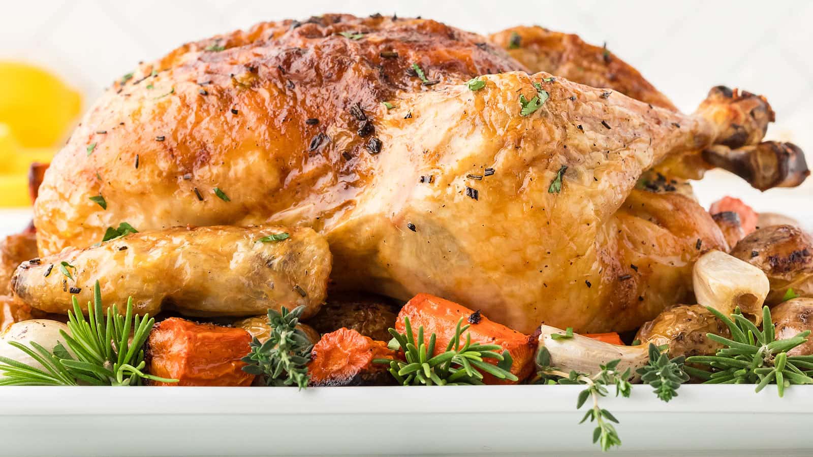 Roast Chicken recipe by Cheerful Cook.