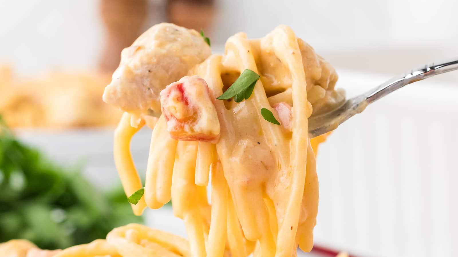 Spaghetti with Rotel recipe by Cheerful Cook.