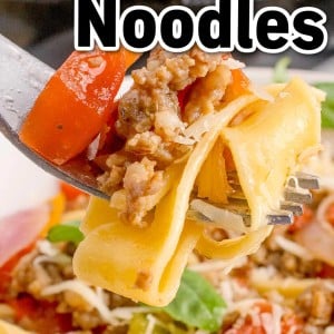 Italian Drunken noodle recipe by Cheerful Cook.