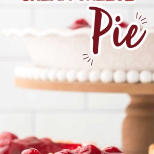 Cherry Cream Cheese Pie recipe by Cheerful Cook.